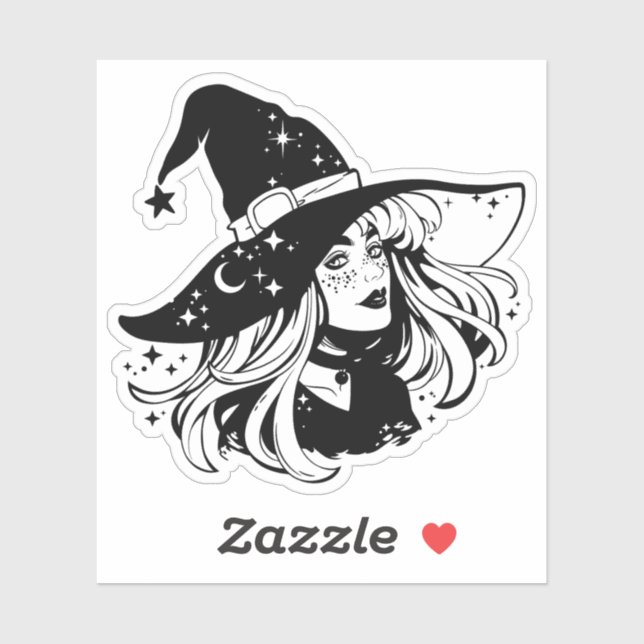 Sticker "Witch" (Sheet)