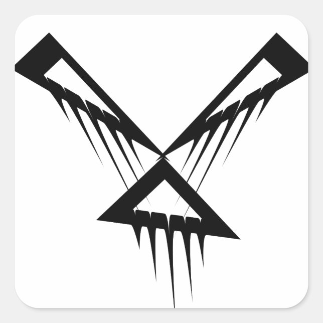 Sticker with attitude. (Front)