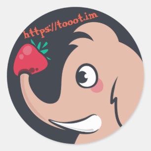 Sticker with URL