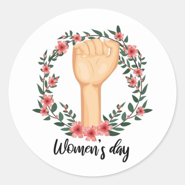 sticker women day (Front)