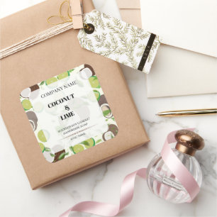 STICKERS  #4 PRODUCT LABEL GIFT SOAP & CANDLE