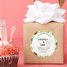 STICKERS #5 PRODUCT LABEL GIFT SOAP & CANDLE