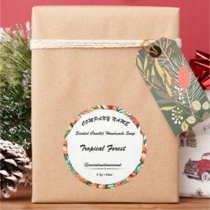 Stickers,#9 gift candle soap label  editable card