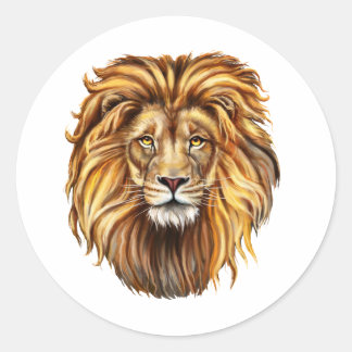 stickers animol lion 