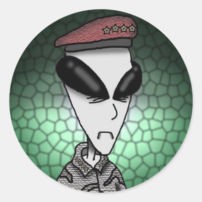 Stickers - Area 51 General Borex (Front)