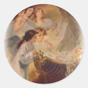 Stickers: Blessing's Bliss Classic Round Sticker