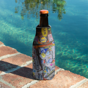 Stickers Bottle Cooler