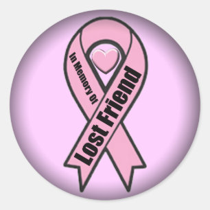 Stickers - Breast Cancer - Lost Friend