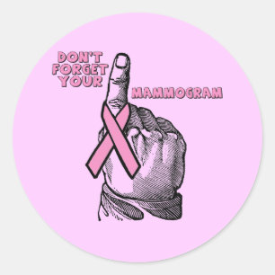 Stickers - Breast Cancer Mammogram