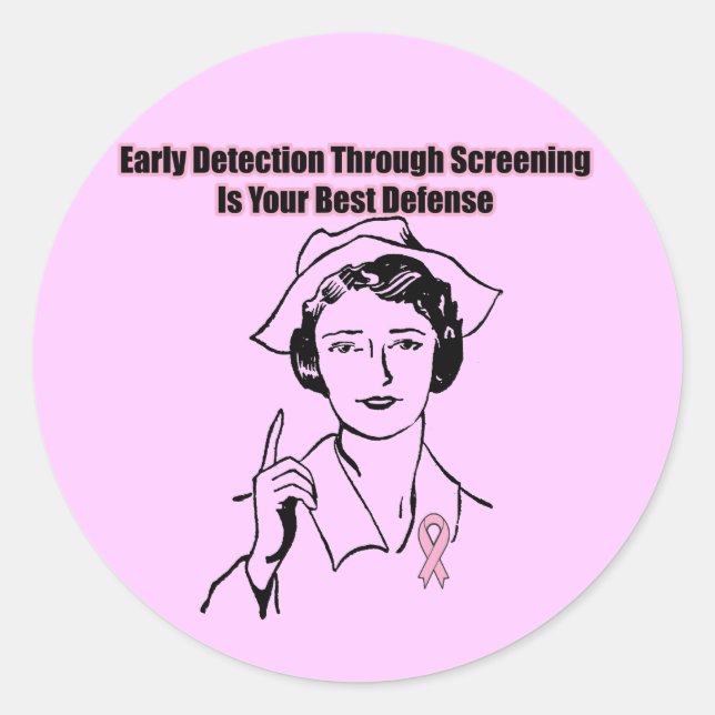 Stickers - Breast Cancer Screening (Front)
