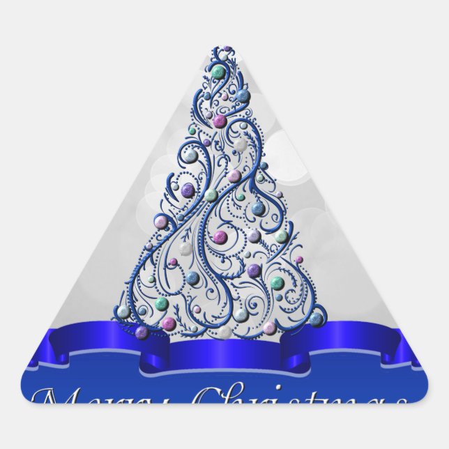 Stickers - Cobalt Swirls Tree (Front)
