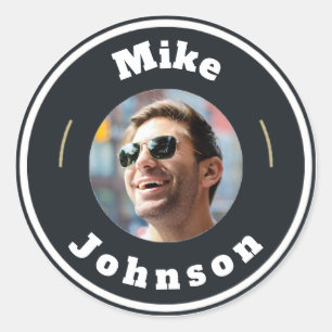 Stickers - Custom Personalised (add Photo & name)