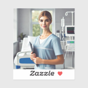 Stickers designe nurse day