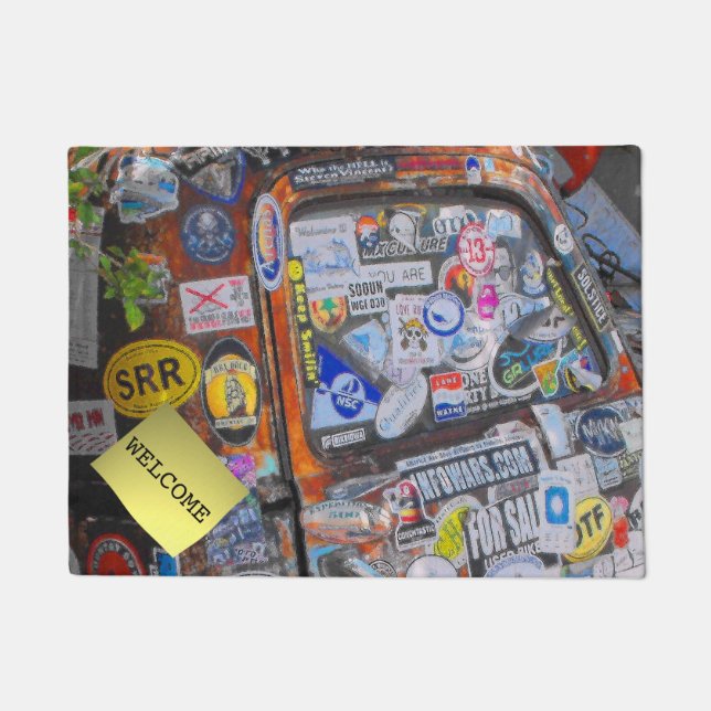 Stickers Doormat (Front)