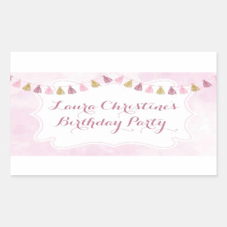 Stickers for a Birthday Party