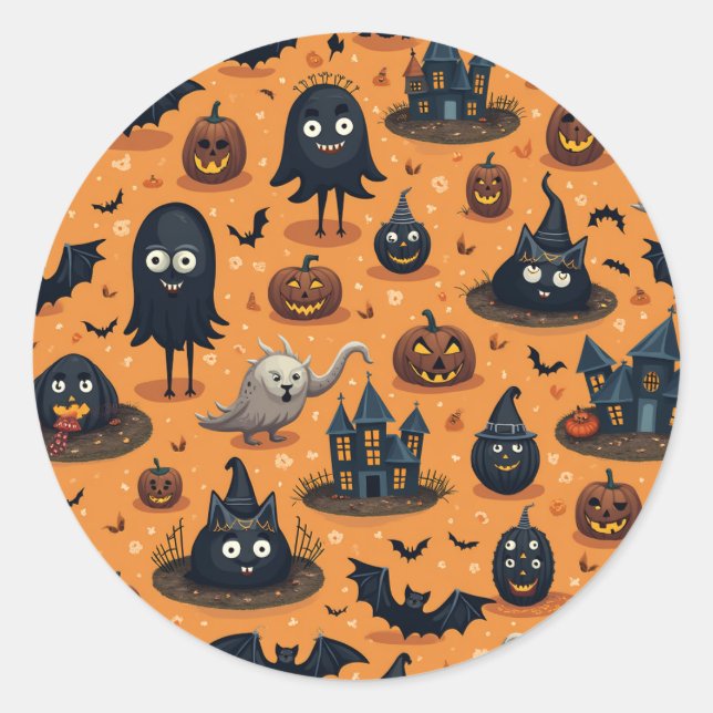 stickers for halloween (Front)