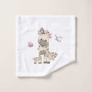 stickers for kids bath towel set