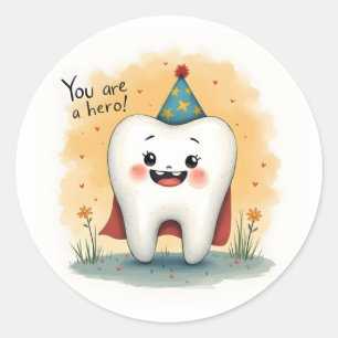 Stickers for little dentist patients
