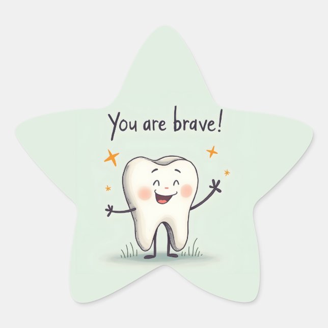 Stickers for little dentist patients (Front)