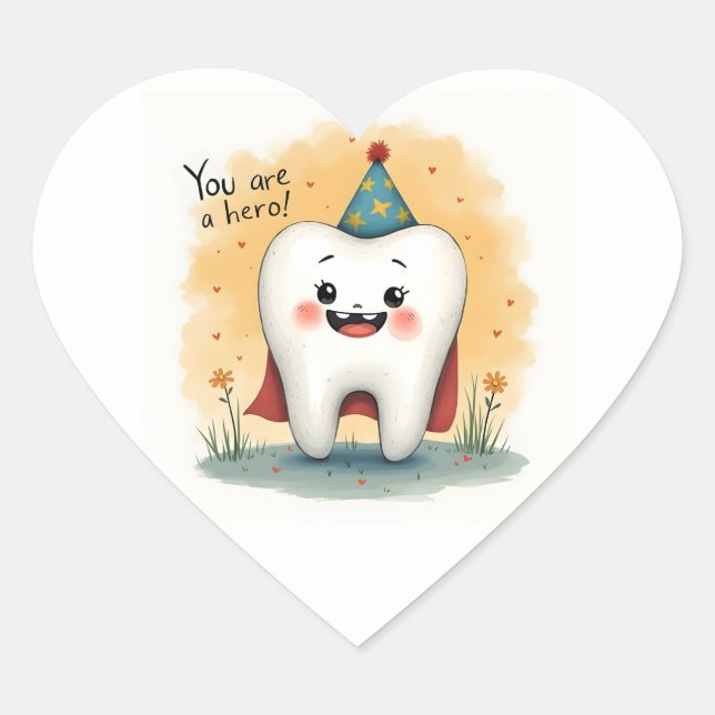 Stickers for little dentist patients (Front)