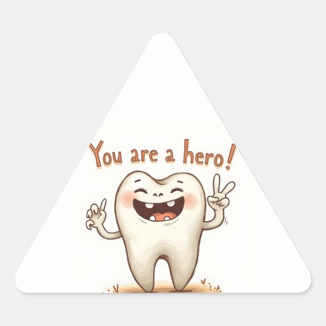 Stickers for little dentist patients (Front)