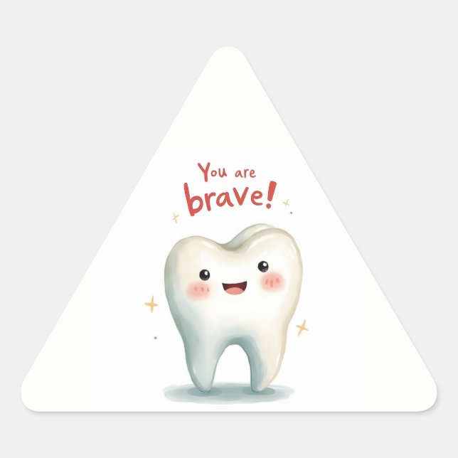 Stickers for little dentist patients (Front)