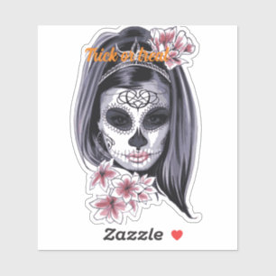Stickers Halloween trick or treat