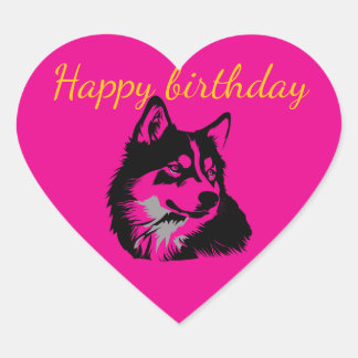 Stickers Happy birthday party 