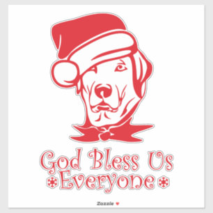 Stickers happy christmas day