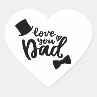 Stickers happy father's day