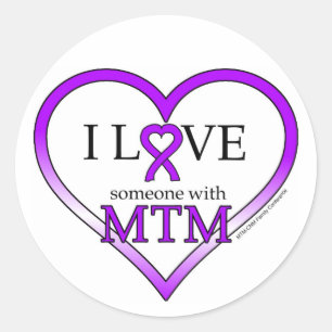 Stickers - I Love Someone With MTM