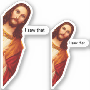 Stickers I Saw That Jesus