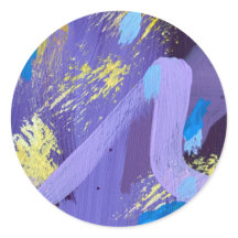 Stickers in Sparkler Design