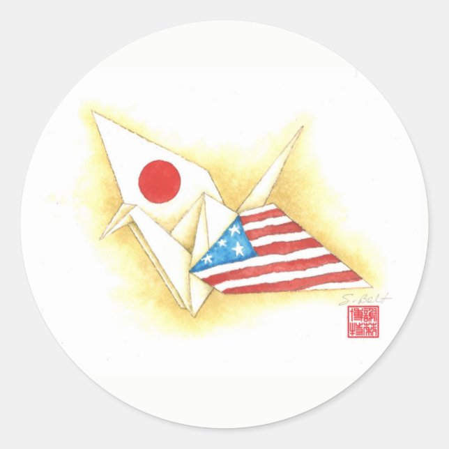 Stickers ~ Japan-U.S. Friendship (Front)