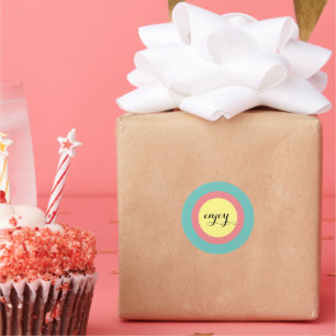Stickers & Labels for party enjoy