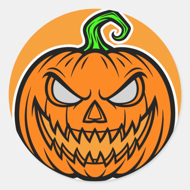 Stickers & Labels Halloween party  (Front)