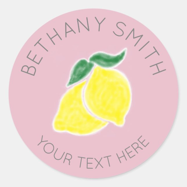 Stickers | Lemon (Front)