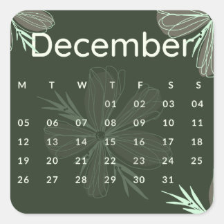 Stickers month of year - December (S'L) *2022