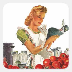 Stickers Notes Canning Jar Square Gifts Kitchen