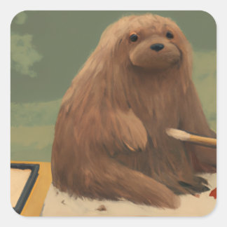 stickers of cute furry dogs