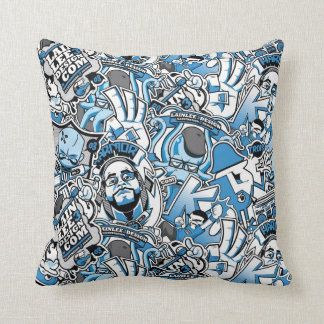 Stickers Print Cushion