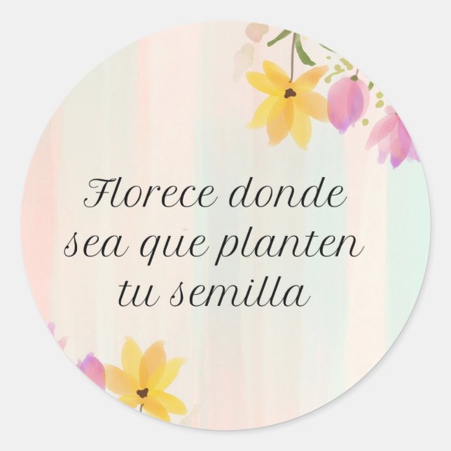 Stickers Redondos Personalizados para Regalos (Front)