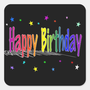 Stickers - Shine (Black)