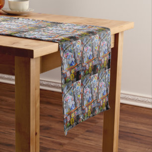 Stickers Short Table Runner
