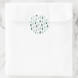 Stickers (Small) 3,8 cm, 20 per sheet - Christmas