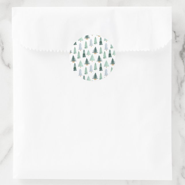 Stickers (Small) 3,8 cm, 20 per sheet - Christmas (Bag)