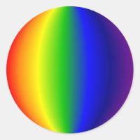 Stickers - Spherical Rainbow
