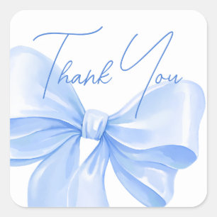  Stickers thank you for baby shower.