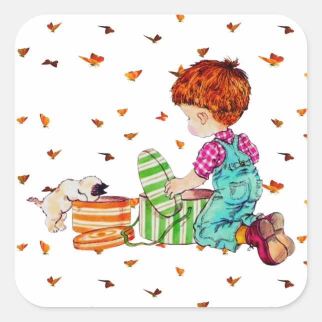 Stickers The boy and the dog (Front)