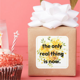 Stickers: the only real thing is now square sticker